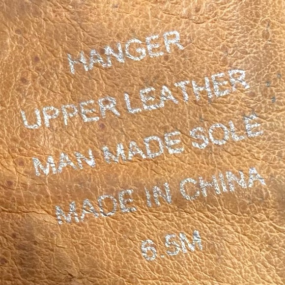 Jeffrey Campbell Boots Bootie Hanger Ankle Gray Leather Stack Heel Sz 6.5 M - Picture 10 of 11